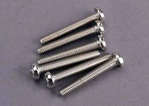 3x20 mm-es félgömbfejű csavar Phillips kereszthoronnyal (6)