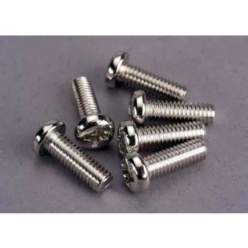   SLVR gömbölyű fejű csavar 4x12mm Phillips kereszthoronnyal (6)