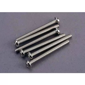   gömbölyű fejű csavar 3x30mm Phillips kereszthoronnyal (6)
