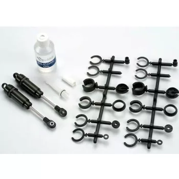   Nagy átmérőjű hátsó lengéscsillapítók (teflon és titán bevonattal) (2) TRAXXAS 2WD&4x4 Rustler, Slash, Stampede, Hoss és egyebek.