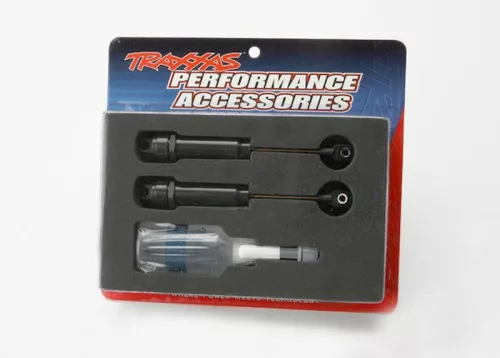 Nagy átmérőjű lengéscsillapítók XXL hátul (teflon és titán bevonattal) (2) TRAXXAS 2WD&4x4 Rustler, Slash, Stampede, Hoss és egyebek.