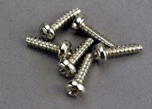 gömbölyű fejű csavar 3x10mm Phillips kereszt(6)