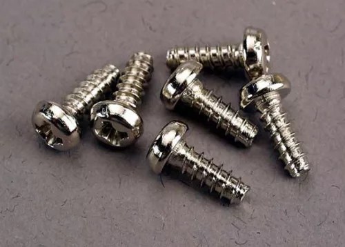 SLVR gömbölyű fejű csavar 3x8mm Phillips kereszt(6)