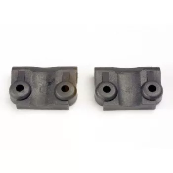   Hátsó lengőkaros felfogatás, fekete, +/-1° (2) TRAXXAS Nitro Rustler, Nitro Slash