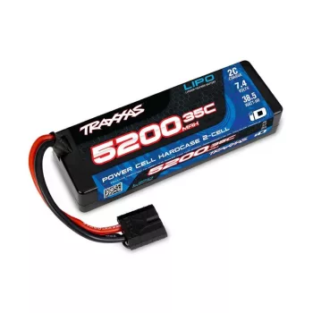 LiPo Power Cell 5200mAh 7,4V 2s 35C Hardcase