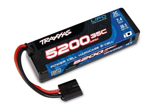 LiPo Power Cell 5200mAh 7,4V 2s 35C Hardcase
