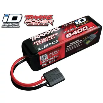   LIPO POWER CELL 6400mAh 11,1V 3s 25C Traxxas ID csatlakozóval