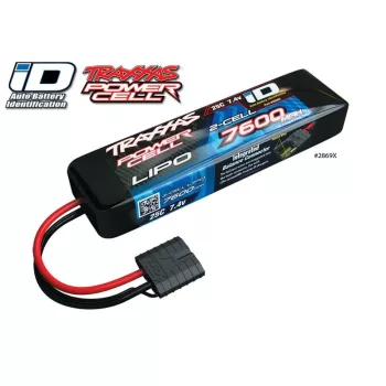 LiPo Power Cell 7600mAh  7,4V 2s 25C