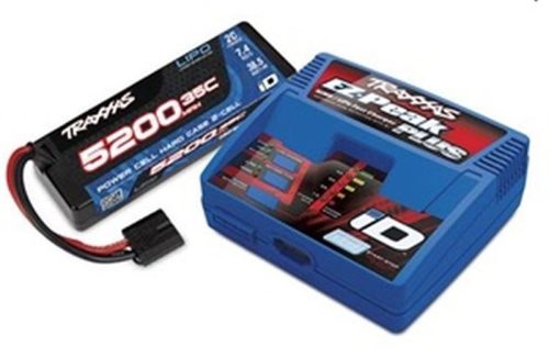 EZ-Peak Plus Schnell-Lader 4A & LiPo 5200mAh 2S 35C Set