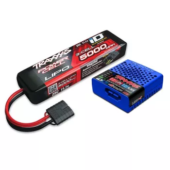 USB-C 4A Ladegerät + LiPo 5000mAh 3s 11,1V Set