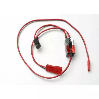   Bekötés ki/be kapcsolóval RX Power Pack TRAXXAS T-Maxx, Nitro Rustler