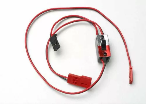Bekötés ki/be kapcsolóval RX Power Pack TRAXXAS T-Maxx, Nitro Rustler