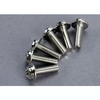   3x10 mm-es Phillips tányérfejű csavar (6) TRAXXAS Nitro Slash-hez