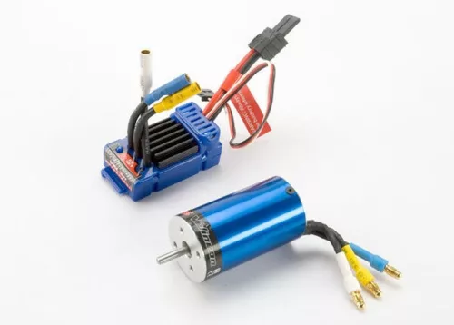 Velineon VXL-3m szénkefe nélküli szett TRAXXAS BL-Motor 380 TRX3371-gyel (1/16 Micro-hoz)