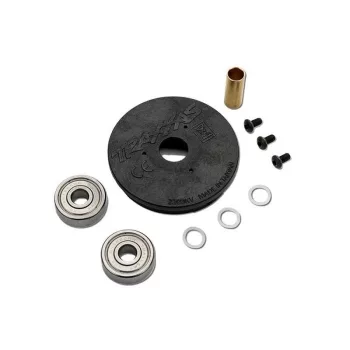   TRAXXAS TRX3481 2200kV-os kefe nélküli motor felújító készlet, amely tartalmazza a műanyag sapkát, golyóscsapágyakat és alátéteket