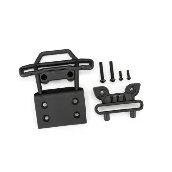 Első lökhárító tartó, fekete, TRAXXAS Bigfoot