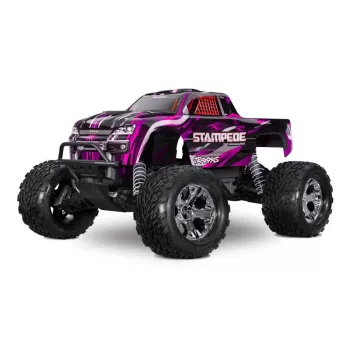 TRAXXAS Stampede 1/10 2WD Monster-Truck rózsaszín RTR
