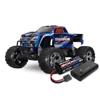 Traxxas stampede 1/10 2wd monster-truck kék RTR np825