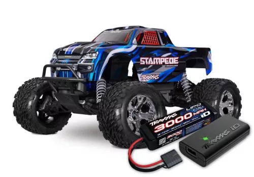 Traxxas stampede 1/10 2wd monster-truck kék RTR np825
