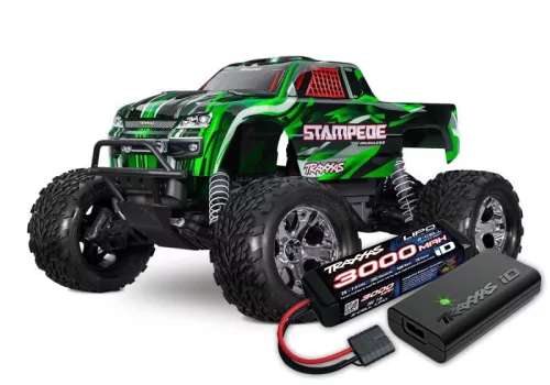 Traxxas stampede 1/10 2wd monster-truck zöld RTR np825