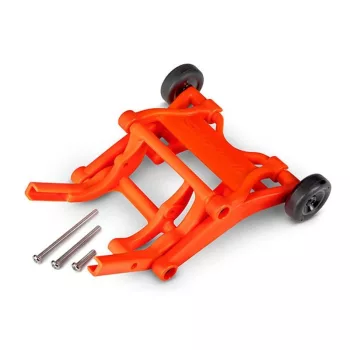   Támasztókerék, narancssárga, TRAXXAS 2WD és VXL Bandit, Rustler, Slash, Stampede modellekre, szerelve