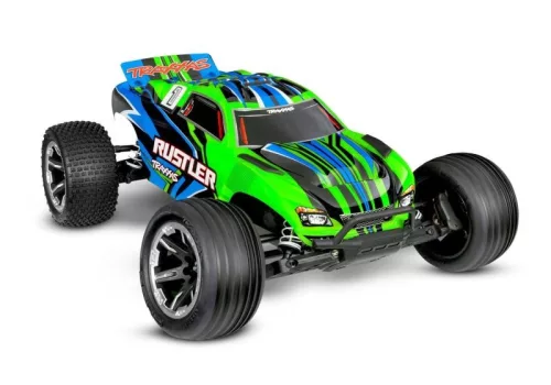 TRAXXAS Rustler zöld 1/10 2WD Stadium-Truck RTR