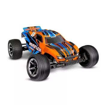 TRAXXAS Rustler narancs 1/10 2WD Stadium-Truck RTR