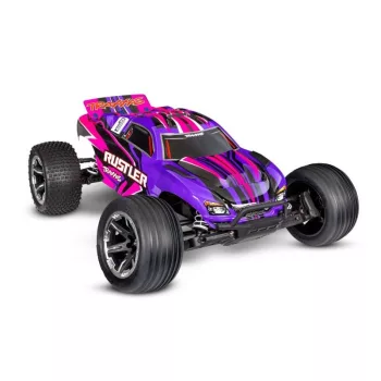 TRAXXAS Rustler rózsaszín 1/10 2WD Stadium-Truck RTR