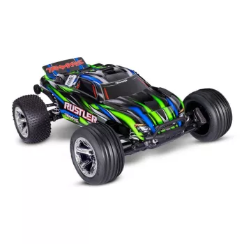 TRAXXAS Rustler 1/10 2WD Stadium-Truck zöld RTR
