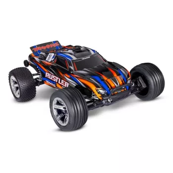 TRAXXAS Rustler 1/10 2WD Stadium-Truck narancs RTR
