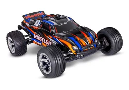 TRAXXAS Rustler 1/10 2WD Stadium-Truck narancs RTR