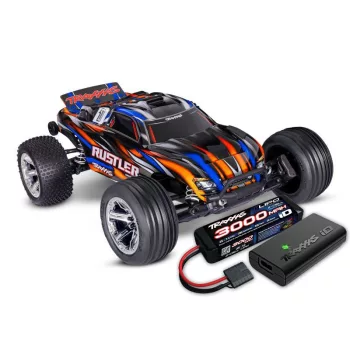 Traxxas rustler 1/10 2wd stadium-truck narancs RTR