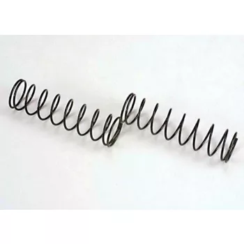   Első lengéscsillapító rugó, fekete (2) Ultra lengéscsillapítókhoz TRAXXAS 2WD&4x4&VXL Rustler, Slash, Stampede, Hoss