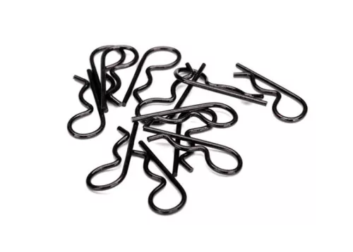 Erősített fekete sasszegek (12) TRAXXAS 1/10 méretarányú modellekhez