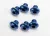 gömbölyű fejű csavar alumínium kék 4x4mm imbusz (6)