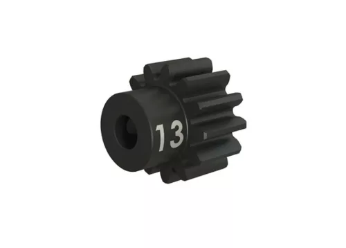 13 fogú, edzett motorfogaskerék, 32dp (3mm tengely) TRAXXAS 4x4 és VXL Rustler, Slash, Stampede, TRX-4 és 6 modellekhez