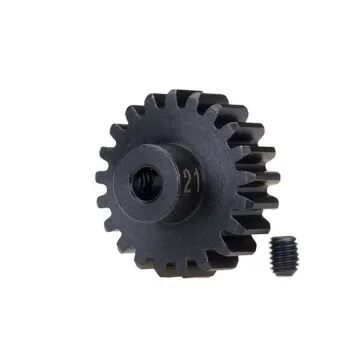   21 fogú, edzett motorfogaskerék, 32dp (3mm tengely) TRAXXAS 4x4 és VXL Rustler, Slash, Stampede, TRX-4 és 6 modellekhez
