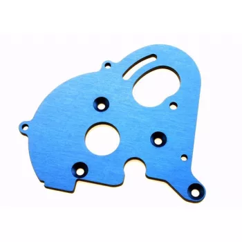   Kék alumínium motortartó lemez (egymotoros) TRAXXAS E-Maxx-hoz