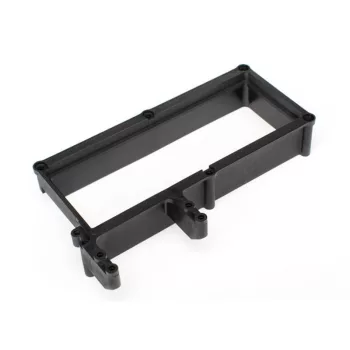 Tank és szervó tartó, fekete, TRAXXAS Nitro Slash-hez