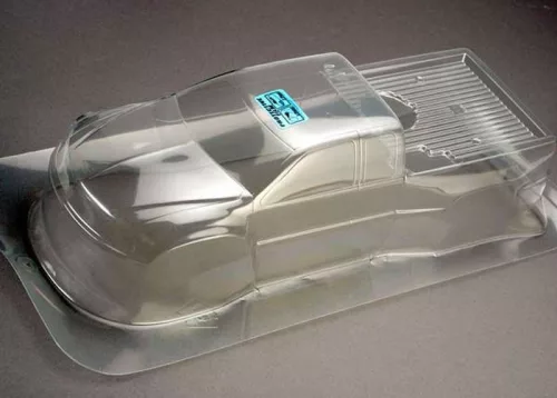 T-Maxx karosszéria, átlátszó, TRAXXAS matricával