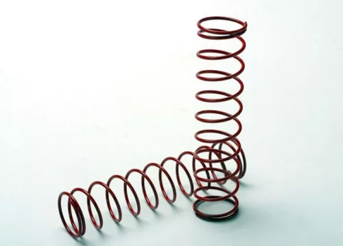Ultra Damper rugók XXL piros (2,5-ös sebesség) (2) TRAXXAS T-Maxx, 2WD Rustler, Slash, Stampede