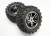 Maxx 3.8 gumiabroncsok fekete-króm 17 mm-es felniken (2) TRAXXAS T-Maxx, E-Revo, Summit, Revo (TSM minősítésű)