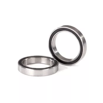 Golyóscsapágy 17x23x4mm gumitömítéssel fekete (2)