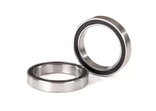 Golyóscsapágy 17x23x4mm gumitömítéssel fekete (2)