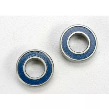 Golyóscsapágy 6x12x4mm gumitömítéssel kék (2)
