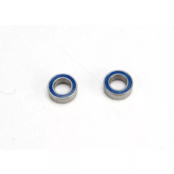 Golyóscsapágy 4x7x2.5mm kék gumitömítéssel (2)