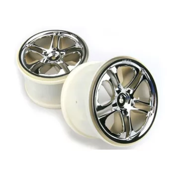   SLVR Split-Spoke 3.8 felnik króm 14mm (2) TRAXXAS T-Maxx, Summit, Revo