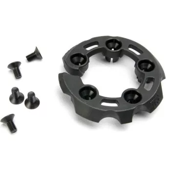 Hűtőfej védőgyűrű, fekete, TRAXXAS TRX 3.3-hoz