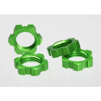 Kerékanya Alumínium zöld 17mm (4)