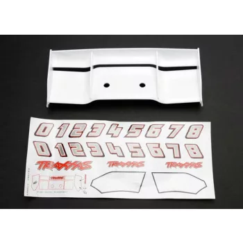 Hátsó-szárny fehér matricával